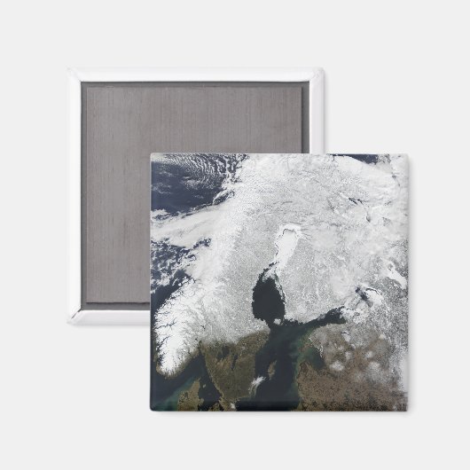 Scandinavia Magneet (Voorkant / Achterkant)