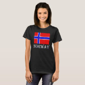 Scandinavia Norwegian Flag Nordic Country Norway T-shirt (Voorkant volledig)