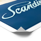 Scandinavia Print SAS Reisposter Scandinavisch (Hoek)