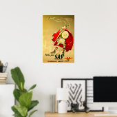 Scandinavia Print Viking Kunst SAS Reisposter (Thuiskantoor)