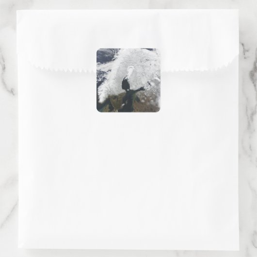 Scandinavia Vierkante Sticker (Tas)