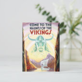  Scandinavia Vikings Cruise Travel Briefkaart (Staand voorkant)