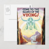  Scandinavia Vikings Cruise Travel Briefkaart (Voorkant / Achterkant)