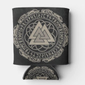 SCANDINAVIAIRE RUNES, NORDIC MYHOLOGY VALKNUT BLIKJESKOELER (Achterkant)