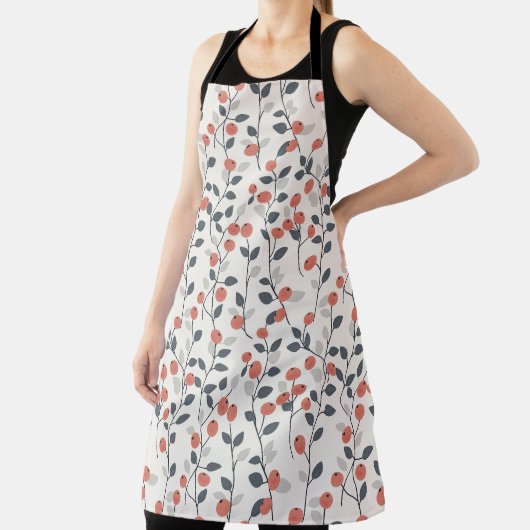 Scandinavian Berry Branches Schort (Insitu)