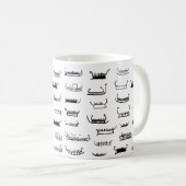 Scandinavian Bronze Age rock art Koffiemok (Voorkant rechts)