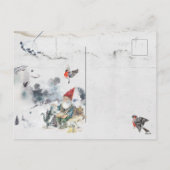 Scandinavian Christmas Feestdagenkaart (Achterkant)