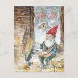 Scandinavian  Christmas Feestdagenkaart