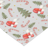 Scandinavian Christmas Runner Korte Tafelloper (Hoek)