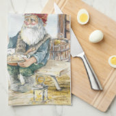 Scandinavian Christmas Theedoek (Quarter Fold)