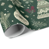 Scandinavian Christmas Time Cadeaupapier (Rol Hoek)