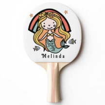 Scandinavian Cute Mermaid Personalized Girl