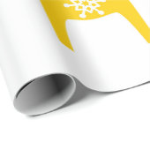 SCANDINAVIAN DALA HORSE GIFT WRAPPING CADEAUPAPIER (Rol Hoek)