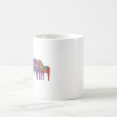 Scandinavian Dala Horses God jul Kerstmis Magische Mok (Center)