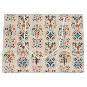 Scandinavian Deer Holiday Groot Cadeauzakje (Voorkant)