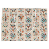 Scandinavian Deer Holiday Groot Cadeauzakje (Achterkant)