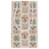 Scandinavian Deer Holiday Klein Cadeauzakje (Voorkant)