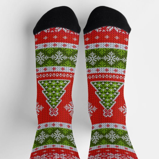Scandinavian Design Cozy Winter Holiday Sokken (Top)