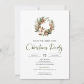 Scandinavian Earthy Olive Light Brown Christmas  Kaart (Voorkant)