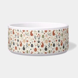 Scandinavian Easter Pet Bowl – Minimal Nordic Voerbakje