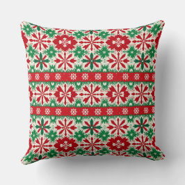 Scandinavian Fair Isle Christmas Edition 2 Kussen