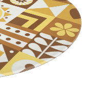 Scandinavian Floral: Abstracte  Kaart. Snijplank (Hoek)