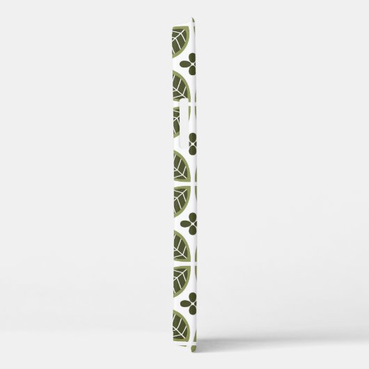 Scandinavian Floral: Naadloos  ontwerp. Case-Mate iPhone Case (Achterkant / Rechts)