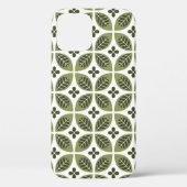 Scandinavian Floral: Naadloos  ontwerp. Case-Mate iPhone Case (Achterkant)