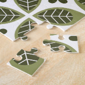 Scandinavian Floral: Naadloos ontwerp. Legpuzzel (Zijkant)