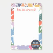 Scandinavian Floral Post-it® Notes (Voorkant)