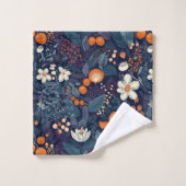 Scandinavian Floral Print Bad Handdoek (Wasdoekje)