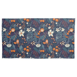 Scandinavian Floral Print Kussensloop