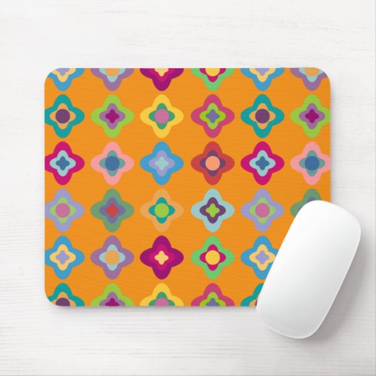 Scandinavian Flowers Mousepad Muismat (Met muis)