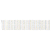 Scandinavian Folk Art Pattern Table Runner Korte Tafelloper (Horizontaal)