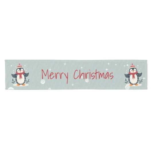 Scandinavian Folk Art Style Korte Tafelloper (Horizontaal)