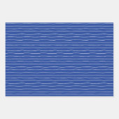 Scandinavian Folk Hand Drawn kerstpatronen Inpakpapier Vel (Voorkant 2)