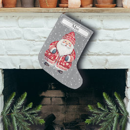 Scandinavian Folk Santa Claus - Naam Grote Kerstsok