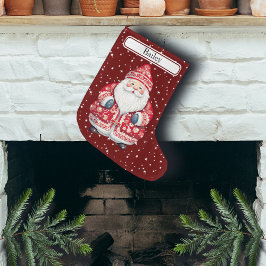 Scandinavian Folk Santa Claus - Naam Grote Kerstsok