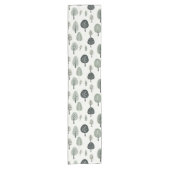 Scandinavian Forest Table Runner Korte Tafelloper (Voorkant)