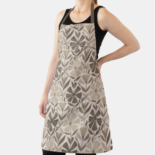 Scandinavian Geometric Floral Motif Schort (Insitu)