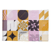 Scandinavian Geometric: Hand-getrokken kunstwerk. Kussensloop (Achterkant)