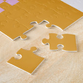 Scandinavian Geometric: Hand-getrokken kunstwerk. Legpuzzel (Zijkant)