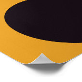 Scandinavian Geometric: Hand-getrokken kunstwerk. Poster (Hoek)