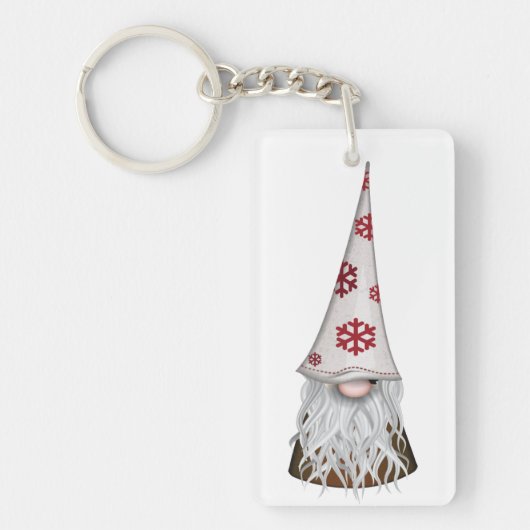 Scandinavian Gnome Sleutelhanger (Voorkant)