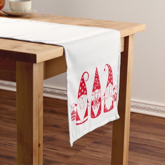 Scandinavian Gnome Table Runner Medium Tafelloper (Voorbeeld)