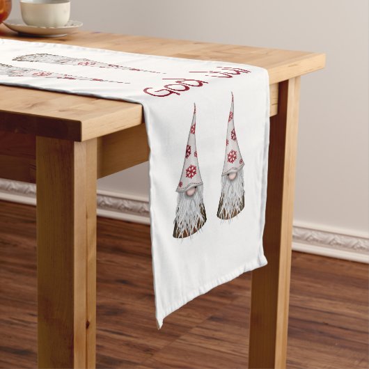 Scandinavian Gnome Table Runner Medium Tafelloper (Voorbeeld)