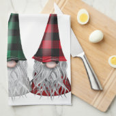 Scandinavian Gnomes Kitchen Towel Theedoek (Quarter Fold)