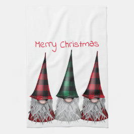 Scandinavian Gnomes Kitchen Towel Theedoek