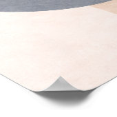 Scandinavian Half Circle Wall Art – Geometric  Poster (Hoek)