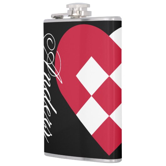 Scandinavian Heart Heupfles (Links)